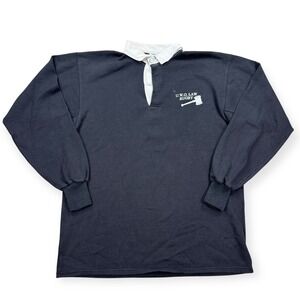 Crossbar Rugby Shirt Men's XL Black #1 UWO Law Long Sleeve Polo Canada